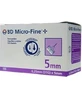 Bd Microfine Needle G31 5mm 100pcs