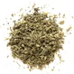 Gentle wormwood in herbal tea cut for digestion