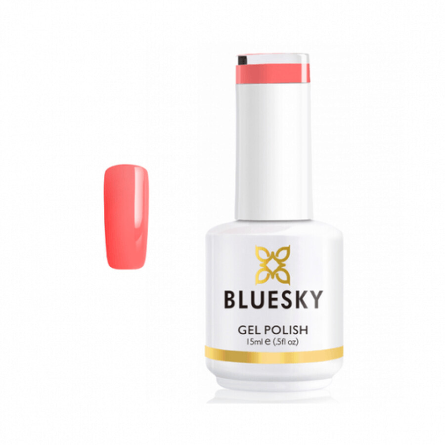 Vernis à ongles semi-permanent Bluesky UV Pink Glow 15ml 