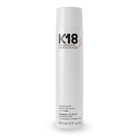 Maschera riparatrice K18 maschera professionale per la riparazione molecolare dei capelli 150ml