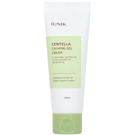 Gel-crème apaisant pour le visage Centella, 60 ml, Iunik