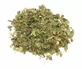 Feuilles de marronnier d'Inde pour la tisane dans la coupe d'herbes