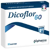 Dicoflor 60 Probiotiques 15 Sachets pour équilibrer la flore intestinale Sans Gluten