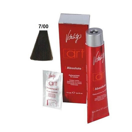 Coloration permanente Vitality's Art Absolute avec ammoniaque Blond intense 7.00 100ml 100ml