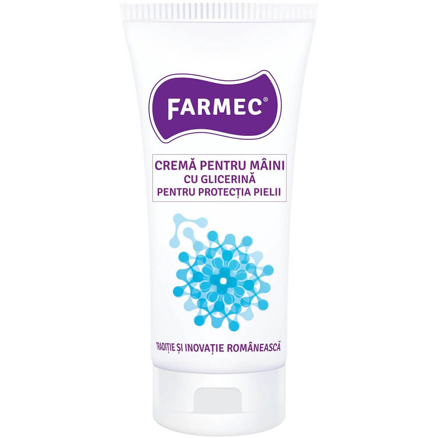 Crème pour les mains à la glycérine, 100 ml, Farmec