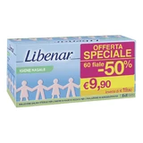 Libenar Sterile Physiologische Lösung Monodosis 60 Fläschchen x 5ml Nasenhygiene