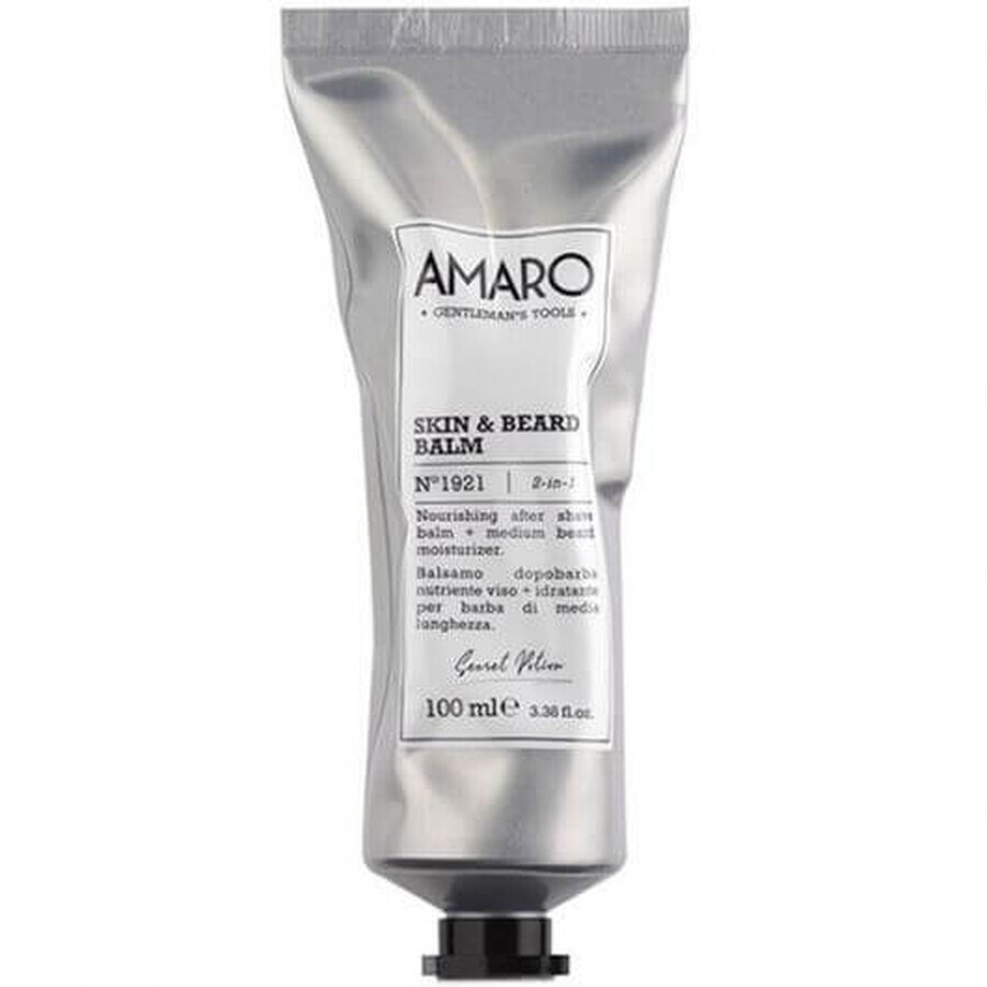 Amaro Men 2 in 1 baume après-rasage pour le visage et la barbe 100ml
