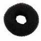 Kiepe Round Chignon D8 Black Hair Sponge (&#233;ponge &#224; cheveux) 