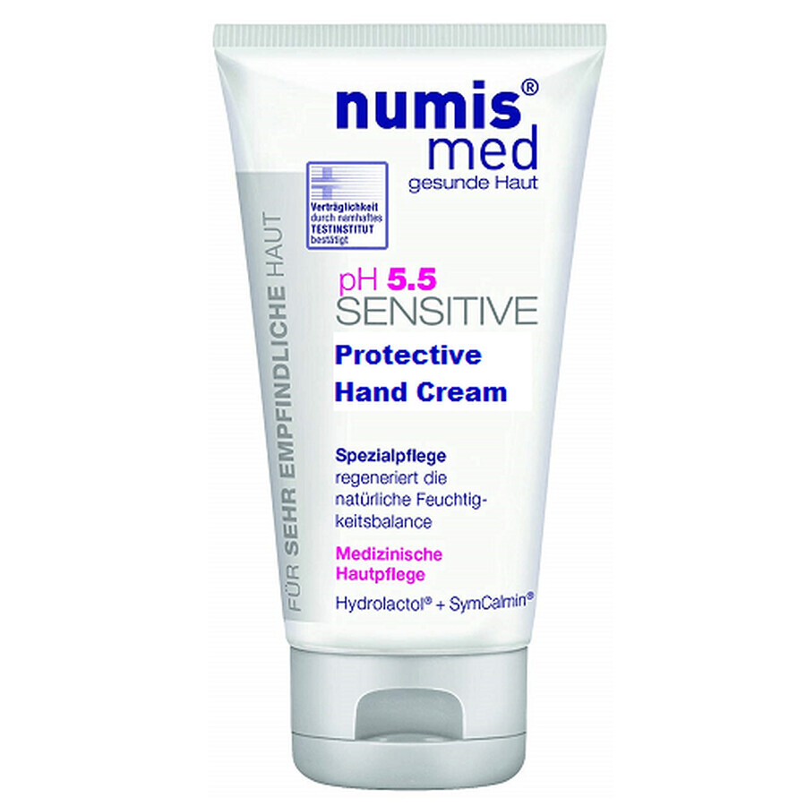 Crème mains sensibles PH 5.5, 75 ml, Numismed