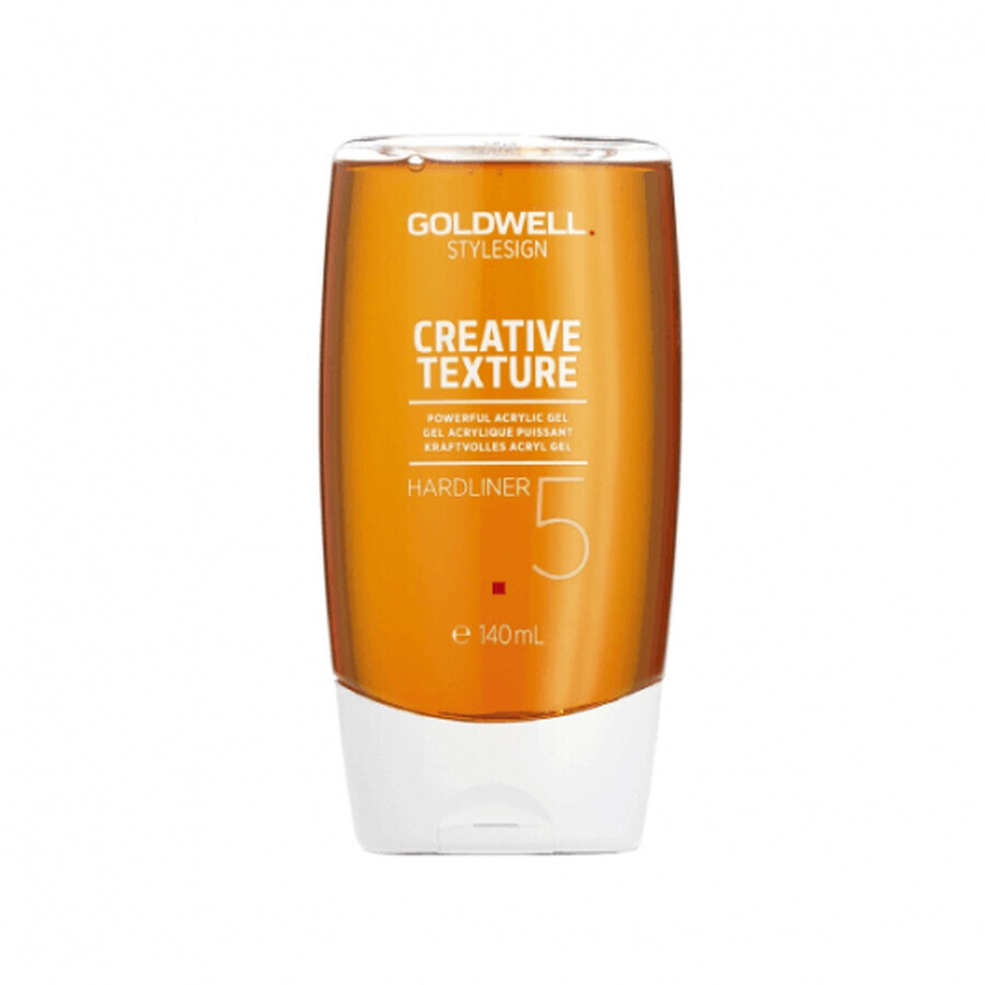 Goldwell StyleSign Creative Texture Powerful Acrylic Gel Hardliners 5, Strong Hold 150ml