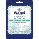 Masque purifiant à l'eau de rose - masque matifiant anti-imperfections en tissu
