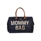 Childhome Mommy bag - geantă de călătorie cu măsuță de toaletă - negru și auriu