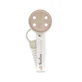 Suavinex birdies - neutral fabric pacifier clip