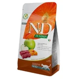 Farmina N&amp;d pumpkin adult with deer pumpkin and apple - aliment complet pour chats adultes 300 gr.