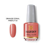 Smalto per unghie Bluesky Orange Coral 15ml