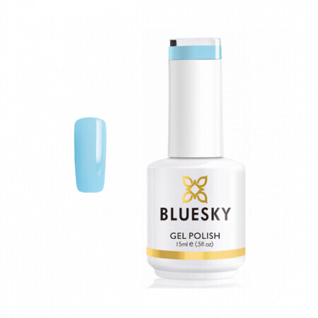 Vernis à ongles semi-permanent Bluesky UV Blue Splash 15ml 