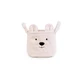 Suavinex teddy - plush ecru storage basket 25 x 20 x 20 cm