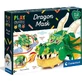 Clementoni Mască mare dragon - mască de asamblat