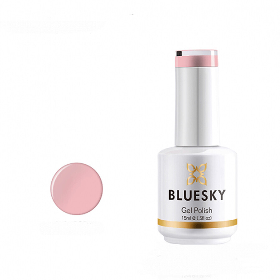 Vernis à ongles semi-permanent Bluesky UV Nude Pink 15ml 