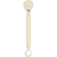 Suavinex wonder - silicone pacifier holder clip - champagne