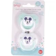 Stor Cool like mickeys 0-6m - 2 sucettes en silicone avec étui