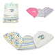Set șapcă Cangaroo - 3 șepci din bumbac pur pentru copii 0-3 luni albastru