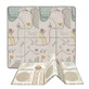 Chicco maxi rug 2in1 country chic - double-sided non-slip waterproof play mat 0m+