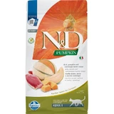 Farmina N&amp;d pumpkin adult all'duck pumpkin and cantaloupe melon - nourriture complète pour chats 1,5 kg