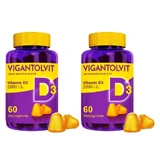 VIGANTOLVIT 2000 U.I. Vitamine D Softgel 2X60 pcs