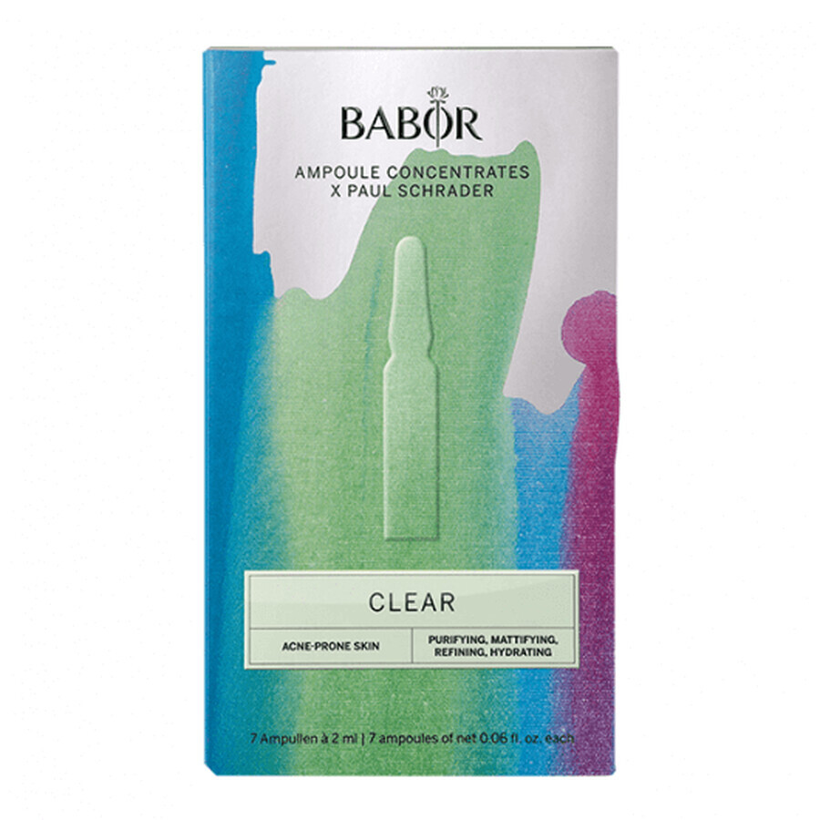 Babor Masterpiece Clear Concentrated Vial Set Purifying Effect 7x2ml