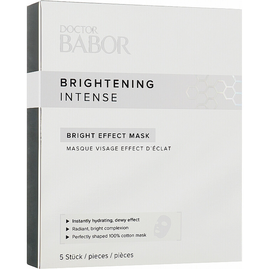Doctor Babor Brightening Intense Efect Mask Aufhellende Wirkung 5 Stück