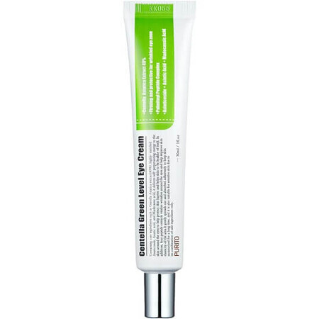 Green Level Centella Crème anti-rides pour les yeux, 30 ml, Purito