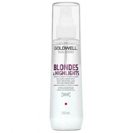 Goldwell Dual Senses Blonde & Highlights Siero per capelli brillante per la protezione del colore 150 ml