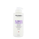 Goldwell Dualsenses Blondes & Highlights traitement capillaire pour cheveux blonds 500ml