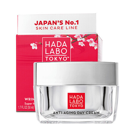 Crème de jour anti-âge sans parfum à l'acide hyaluronique, 50 ml, Hada Labo Tokyo