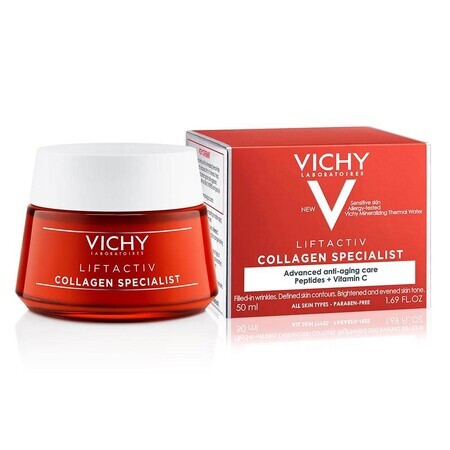 Vichy Liftactiv - Collagen Specialist Crema Viso Anti-Eta, 50ml