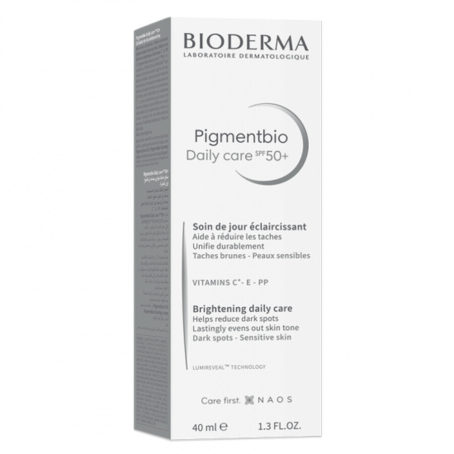 Bioderma Pigmentbio Crème de Jour avec SPF 50+ 40 ml