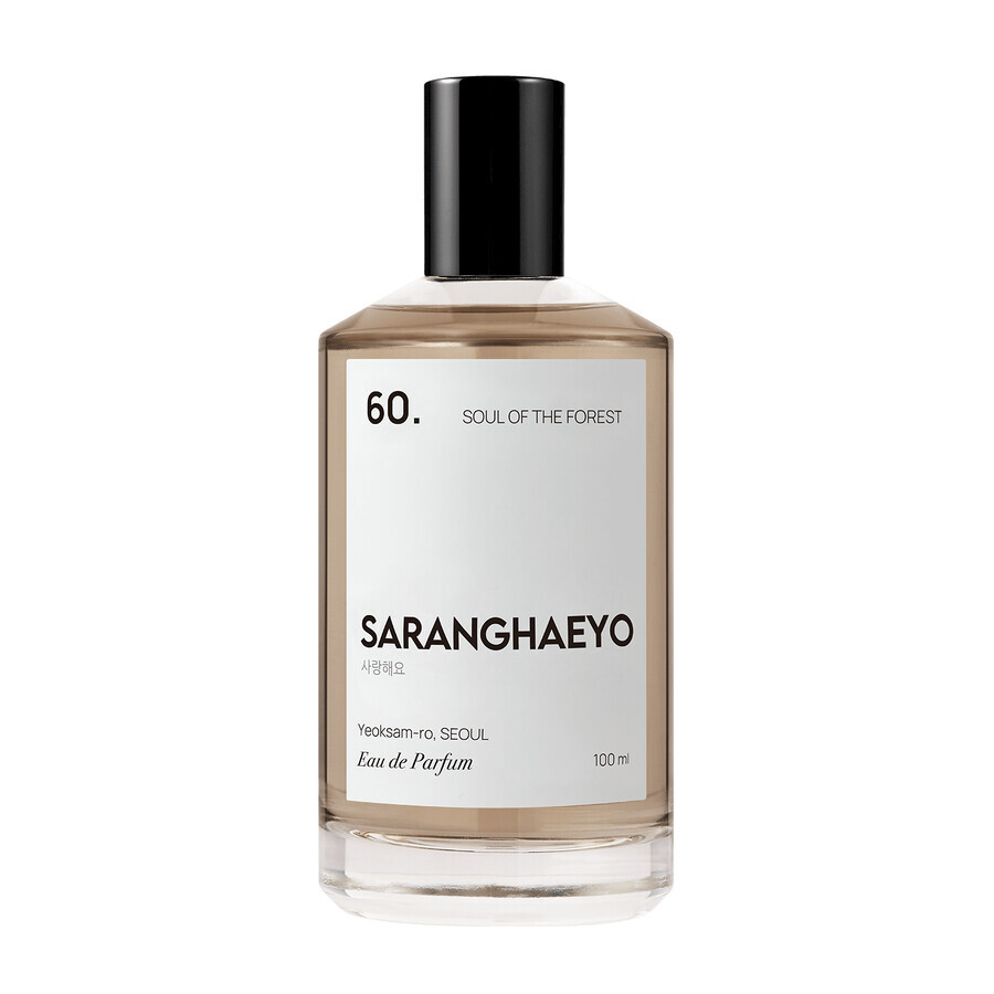 Saranghaeyo Eau de Parfum 60. L'âme de la forêt 100ml