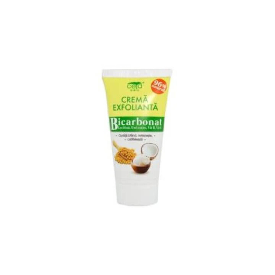 Crème exfoliante 96% naturelle avec bicarbonate, 50ml - CETA SIBIU