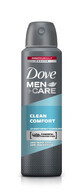 Dove Men+Care Clean Comfort Antiperspirant Spray 150ml