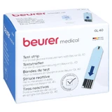 Beurer GL40 bloedglucose teststrips 50 stuks.