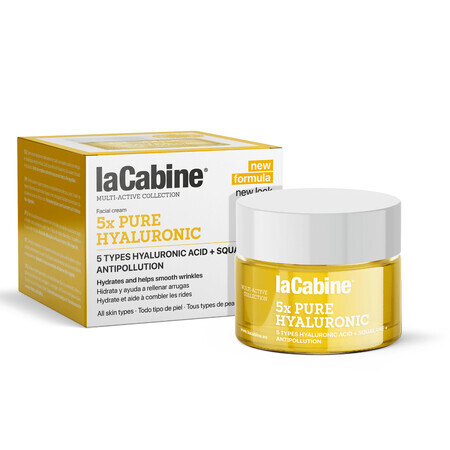 La Cabine 5x Crema Hialurónica Pura, 50ml