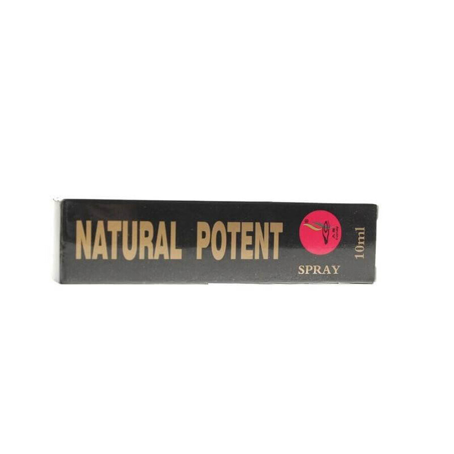 Natural Potent spray per potenza, 10 ml, Naturalia Diet