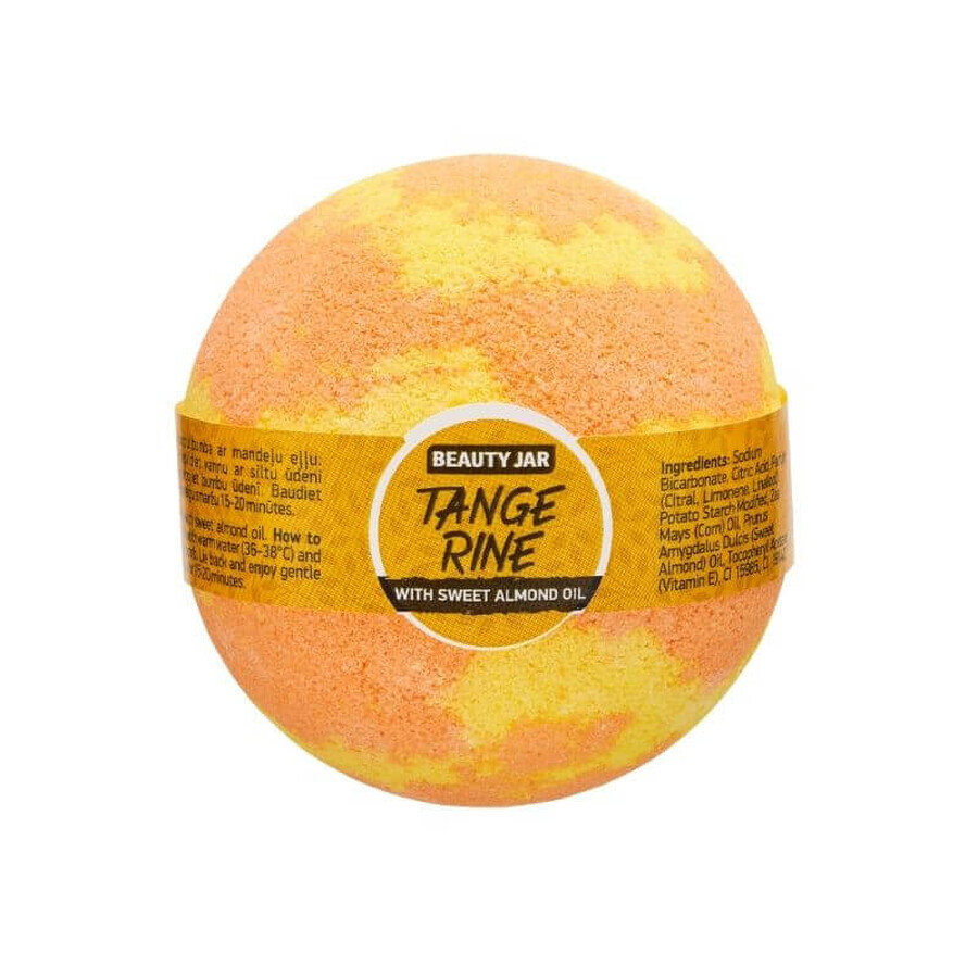 Boule de bain à la mandarine x 150g, Pot de beauté