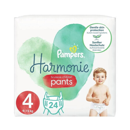 Culotte Pampers Harmonie 4, 9-15kg (24)