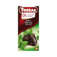 Zucker- und glutenfreie dunkle Schokolade mit Minze 75g TORRAS