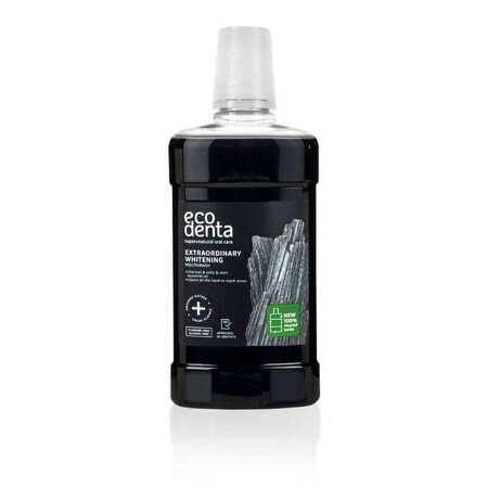 Bain de bouche Extra Whitening Carbon x 500ml, Ecodenta