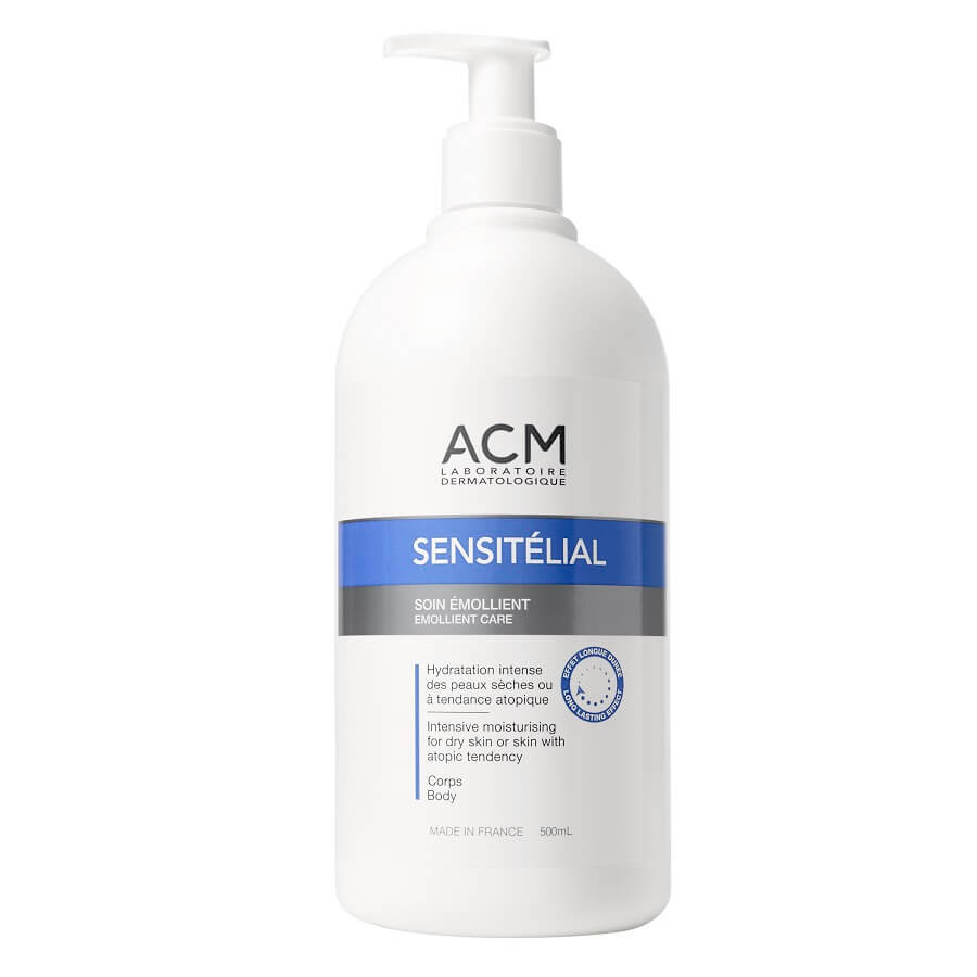 Sensitelial crema emolliente per idratazione intensiva, 500 ml, Acm