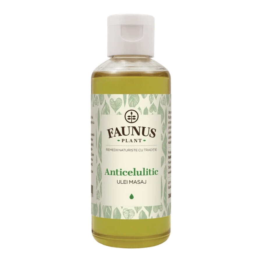 Faunus Plant Anticellulite Massage Oil 100ml