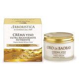 Crème régénérante et hydratante pour le visage à l'huile de baobab, 50 ml, L'Erboristica